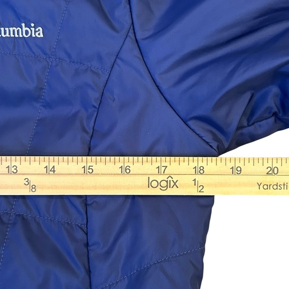 Columbia Women's Lightweight Blue Puffer Jacket Coat Size XS - Picture 4 of 9